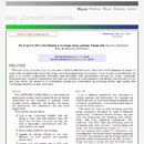 HTML Website of BAC Software Consulting in Normal Contrast.